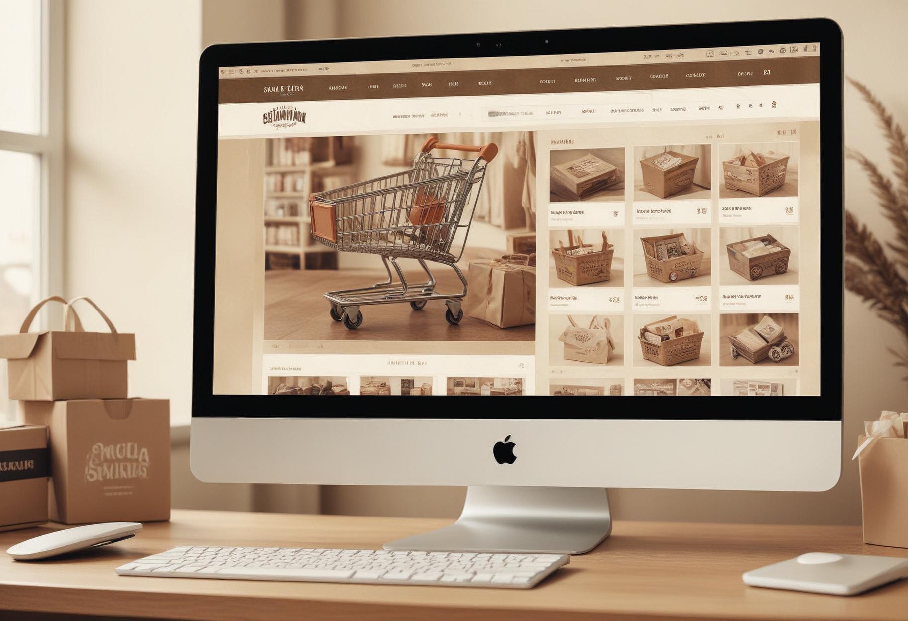 brown theme ecommerce